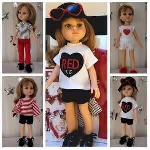New Taylor Swift "Red Eras" Inspired OOAK 32cm Doll and Outfits Gift Package